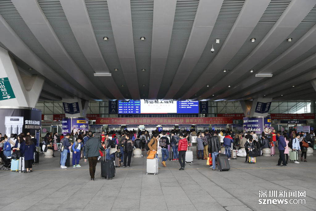 广东省客运站至深圳北站，旅途的起点至终点之旅